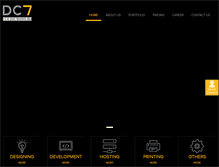 Tablet Screenshot of designclub7.com